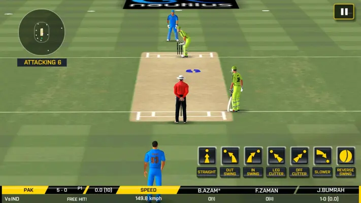 Real Cricket GO android App screenshot 1